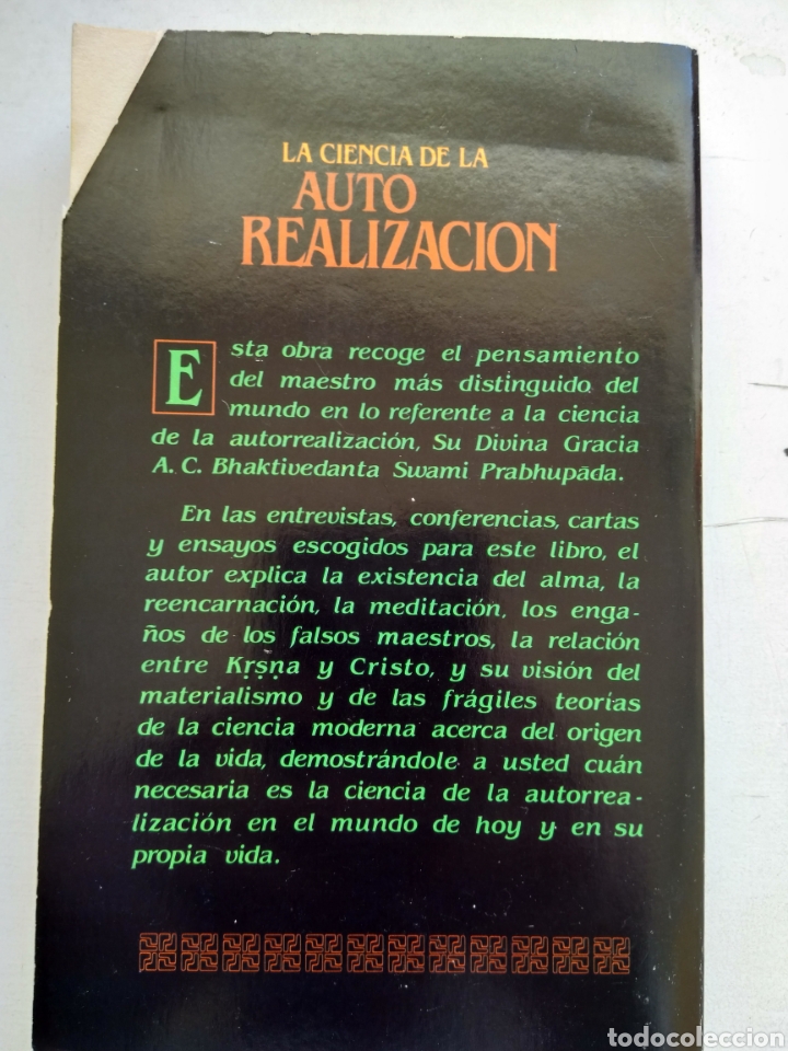 Libros de segunda mano: LA CIENCIA DE LA AUTOREALIZACION/PRABHUPADA - Foto 3