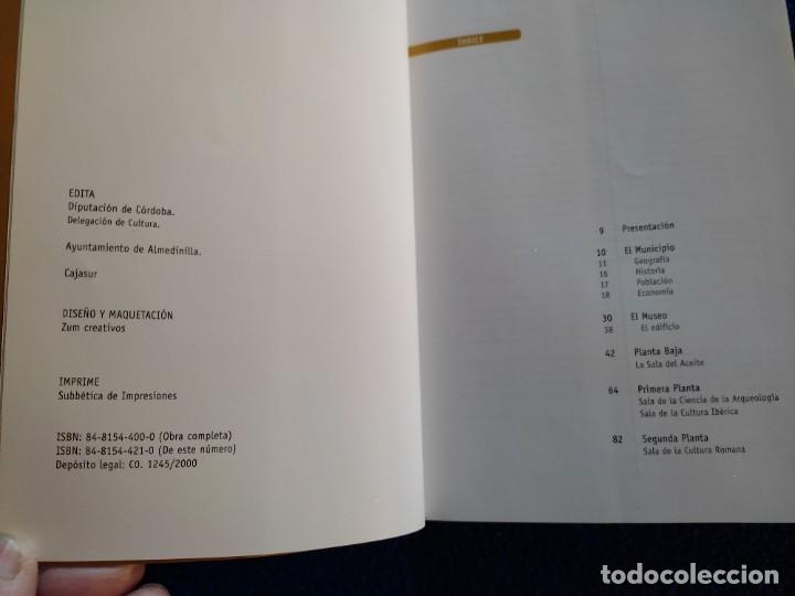 Libros de segunda mano: Museo Hist&oacute;rico de Almedinilla Ignacio Mu&ntilde;iz Ja&eacute;n A&ntilde;o 2000 - Foto 5