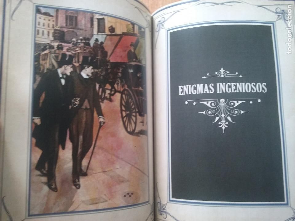 Libros de segunda mano: EL LIBRO DE LOS ENIGMAS DE SHERLOCK HOLMES, LOS CASOS PERDIDOS, LIBSA - Foto 4