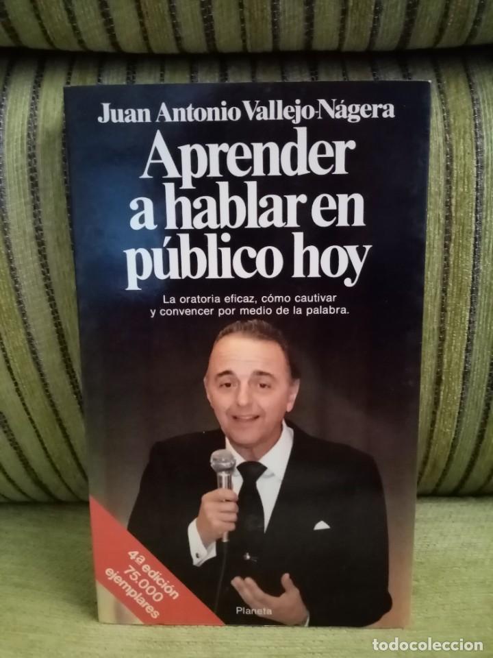 Libros de segunda mano: APRENDER A HABLAR EN P&Uacute;BLICO HOY - Foto 1