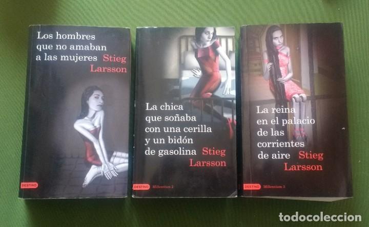 Libros de segunda mano: TRILOGIA MILLENNIUM - STIEG LARSSON - COMPLETA - Foto 1