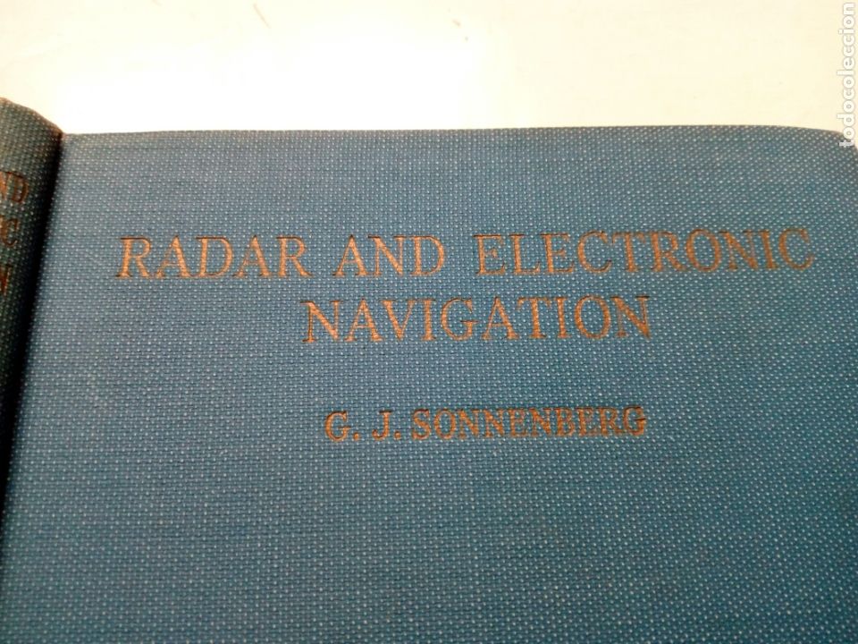 Libros de segunda mano: RADAR AND ELECTRONIC NAVIGATION ( G.J. Sonnenberg, 1955) - en ingl&eacute;s - - Foto 3