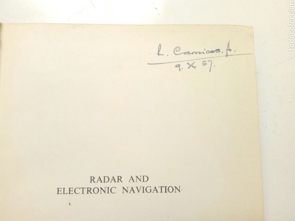 Libros de segunda mano: RADAR AND ELECTRONIC NAVIGATION ( G.J. Sonnenberg, 1955) - en ingl&eacute;s - - Foto 4