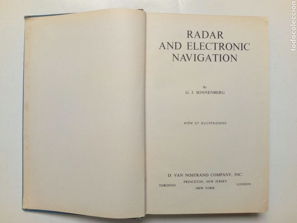 Libros de segunda mano: RADAR AND ELECTRONIC NAVIGATION ( G.J. Sonnenberg, 1955) - en ingl&eacute;s - - Foto 5