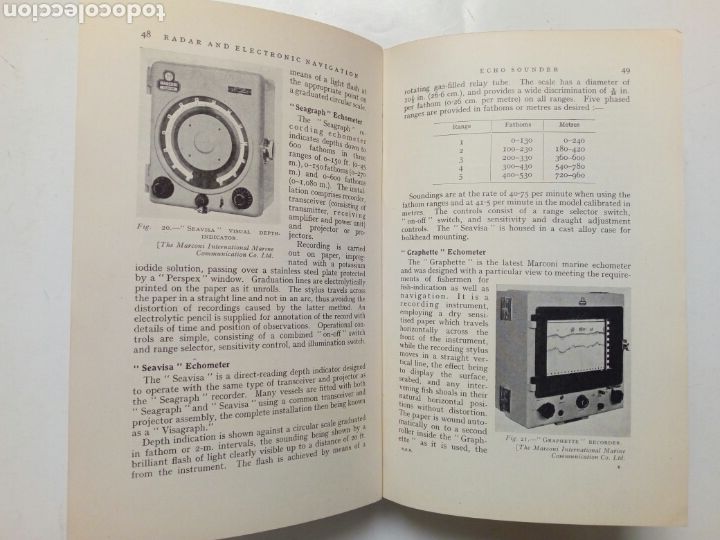 Libros de segunda mano: RADAR AND ELECTRONIC NAVIGATION ( G.J. Sonnenberg, 1955) - en ingl&eacute;s - - Foto 8