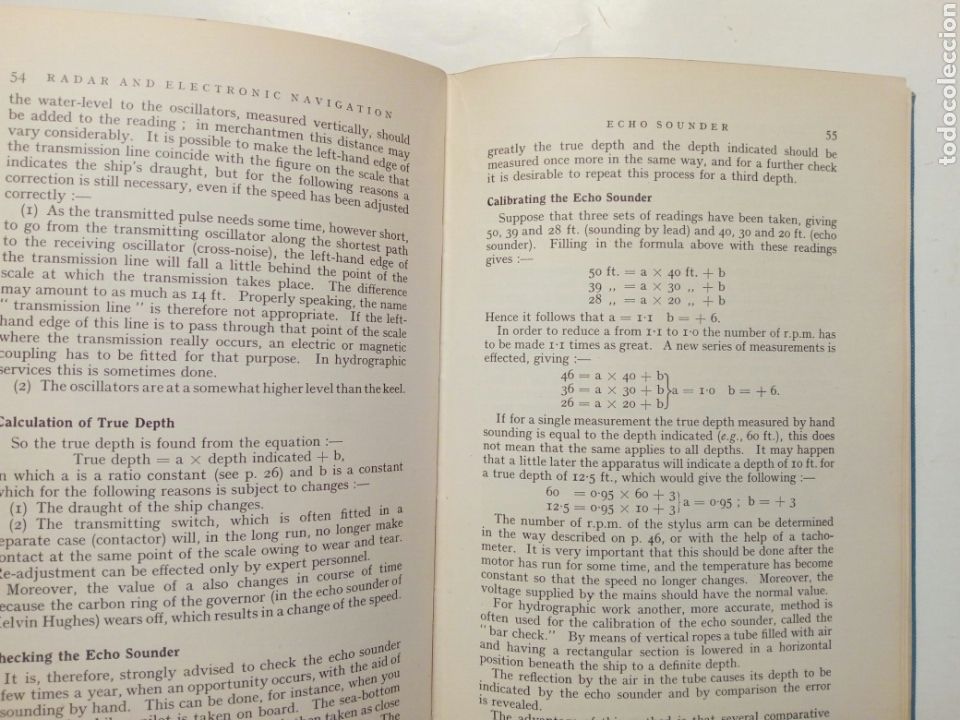 Libros de segunda mano: RADAR AND ELECTRONIC NAVIGATION ( G.J. Sonnenberg, 1955) - en ingl&eacute;s - - Foto 10