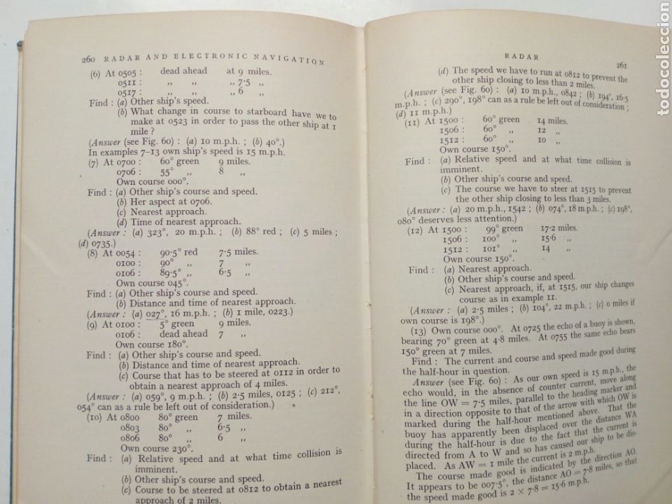 Libros de segunda mano: RADAR AND ELECTRONIC NAVIGATION ( G.J. Sonnenberg, 1955) - en ingl&eacute;s - - Foto 14