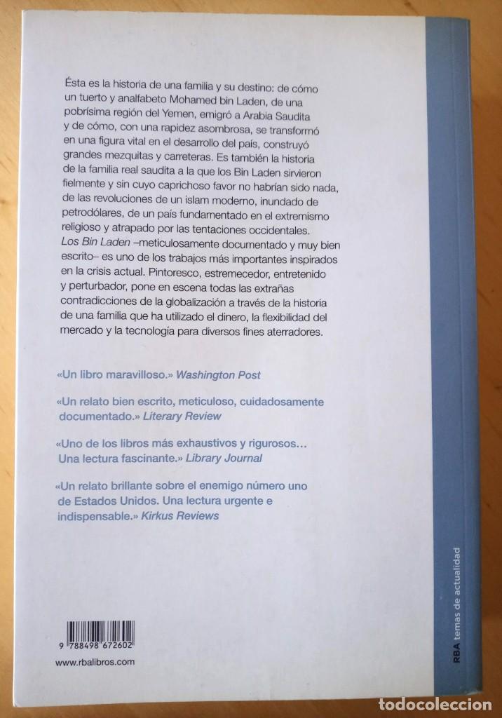 Libros de segunda mano: STEVE COLL LOS BIN LADEN - Foto 2