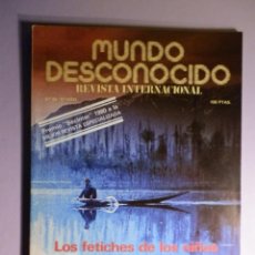 Libros de segunda mano: REVISTA MUNDO DESCONOCIDO - Nº 49 - LOS FETICHES DE LOS NIÑOS, PUMA PUNKU - ANDREAS FABER-KAISER. Lote 330883953