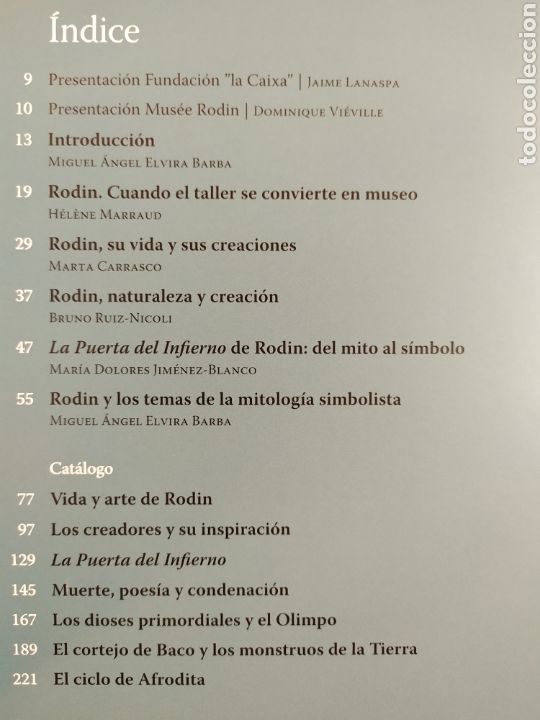 Libros de segunda mano: RODIN Y LA MITOLOG&Iacute;A SIMBOLISTA / 2009. LA CAIXA - Foto 2