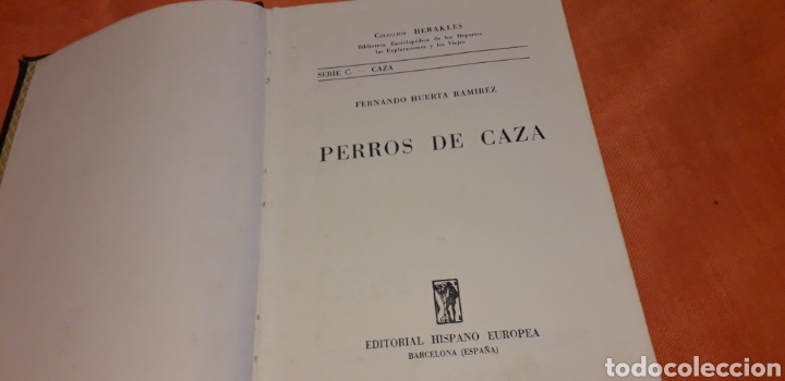 Libros de segunda mano: PERROS DE CAZA, FERNANDO HUERTA RAMIREZ, - Foto 2