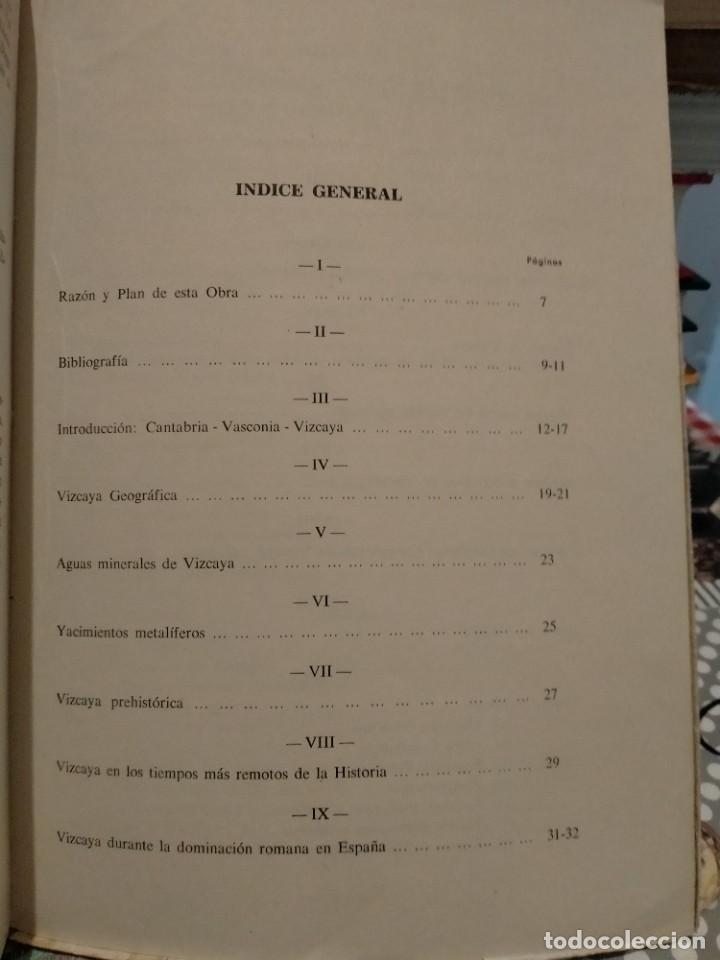 Libros de segunda mano: MARCELO N&Uacute;&Ntilde;EZ DE CEPEDA. EL AYER Y EL HOY DE VIZCAYA .E.A. - Foto 3