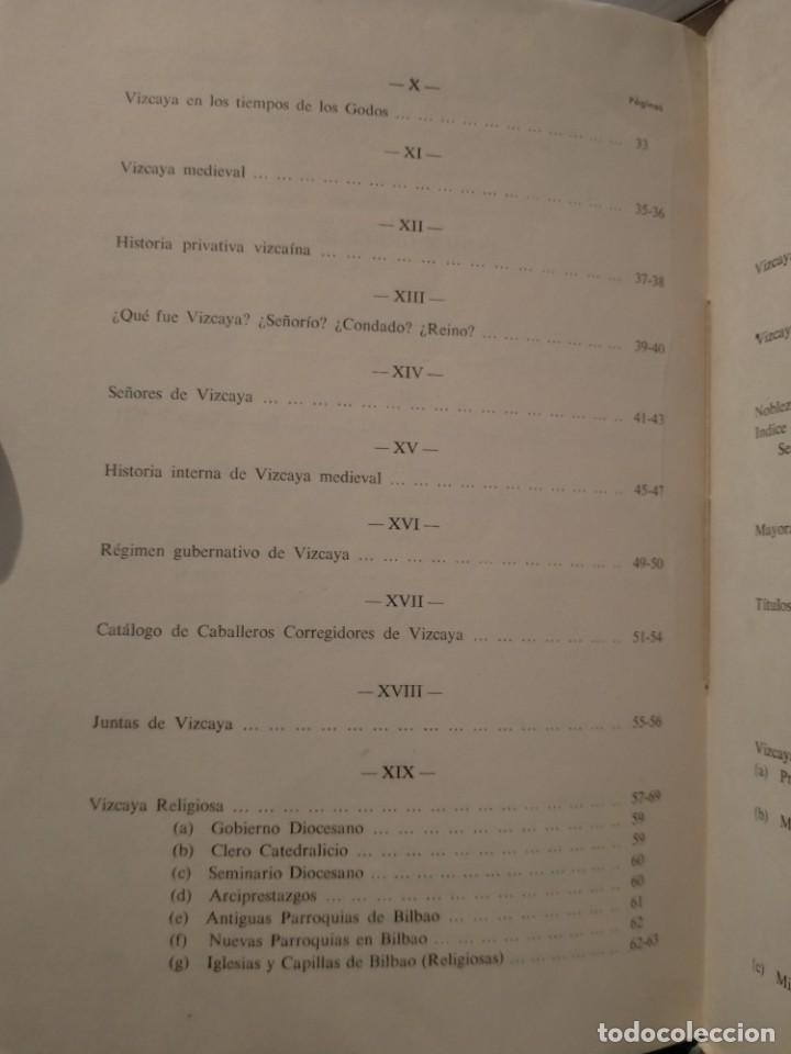 Libros de segunda mano: MARCELO N&Uacute;&Ntilde;EZ DE CEPEDA. EL AYER Y EL HOY DE VIZCAYA .E.A. - Foto 4