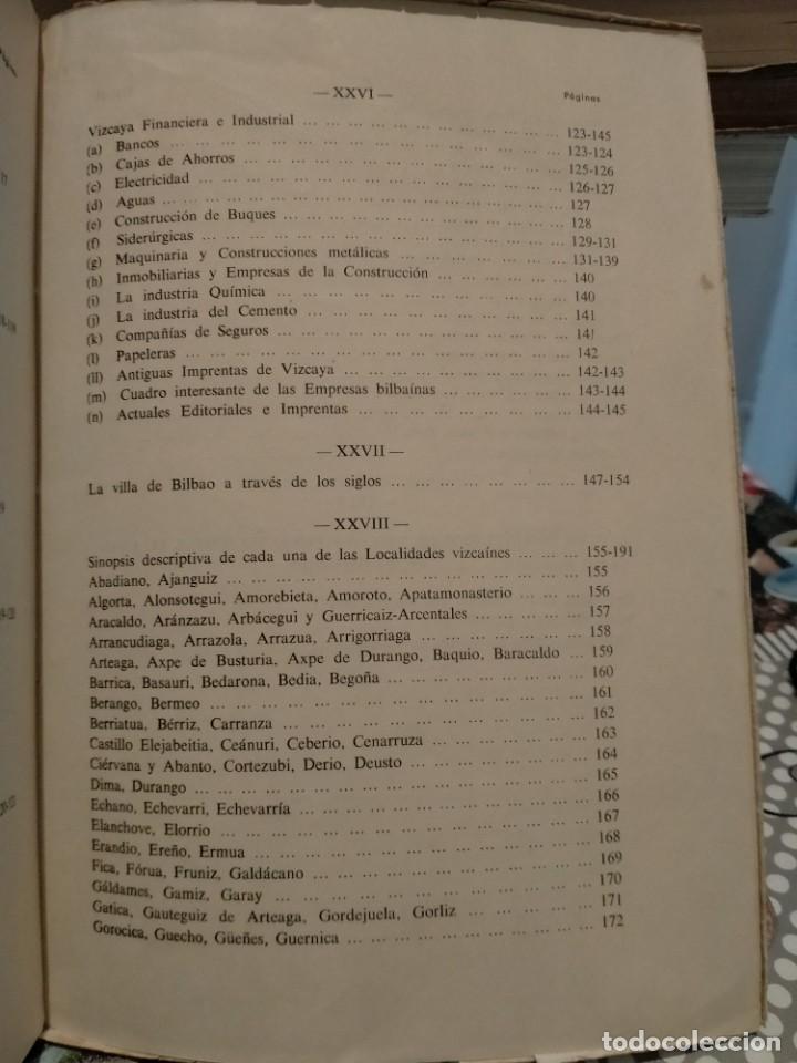 Libros de segunda mano: MARCELO N&Uacute;&Ntilde;EZ DE CEPEDA. EL AYER Y EL HOY DE VIZCAYA .E.A. - Foto 9