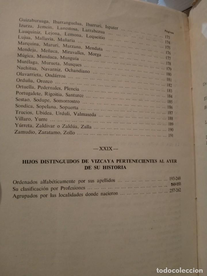 Libros de segunda mano: MARCELO N&Uacute;&Ntilde;EZ DE CEPEDA. EL AYER Y EL HOY DE VIZCAYA .E.A. - Foto 10