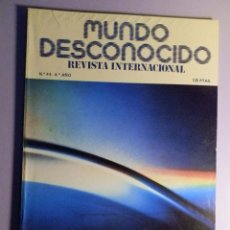 Libros de segunda mano: REVISTA MUNDO DESCONOCIDO - Nº 44 - EL CADAVER LÍQUIDO - ANDREAS FABER-KAISER. Lote 331059733