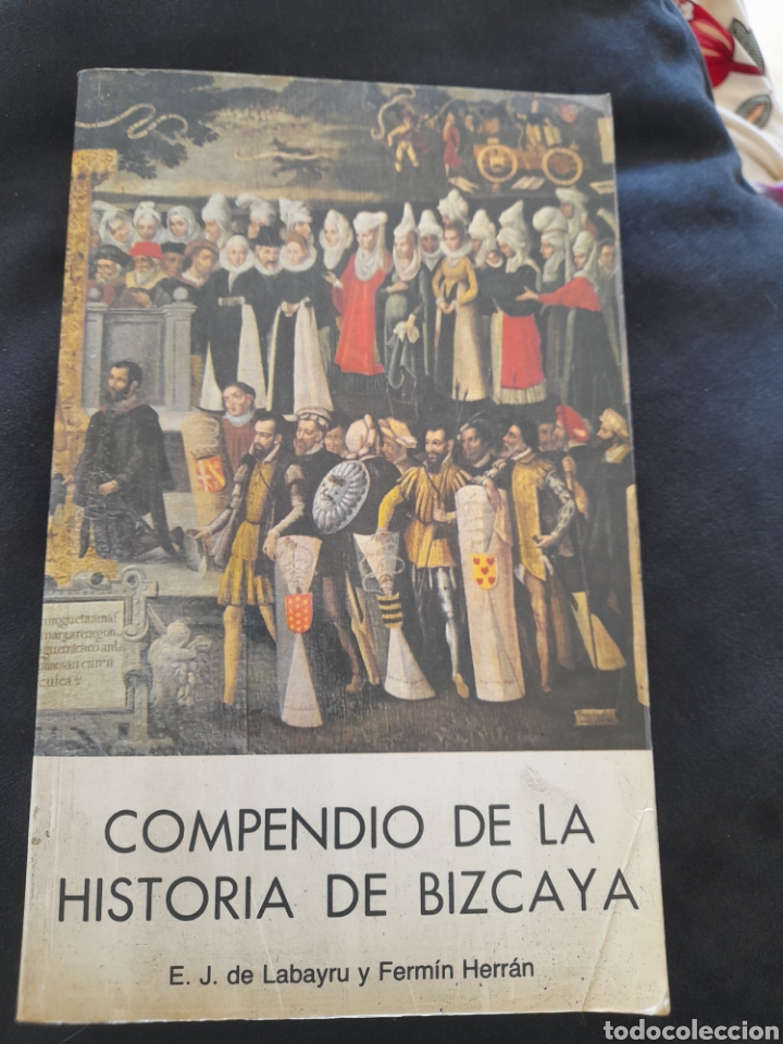 Libros de segunda mano: Compendio de la historia de Bizcaya. Labayru - Foto 1