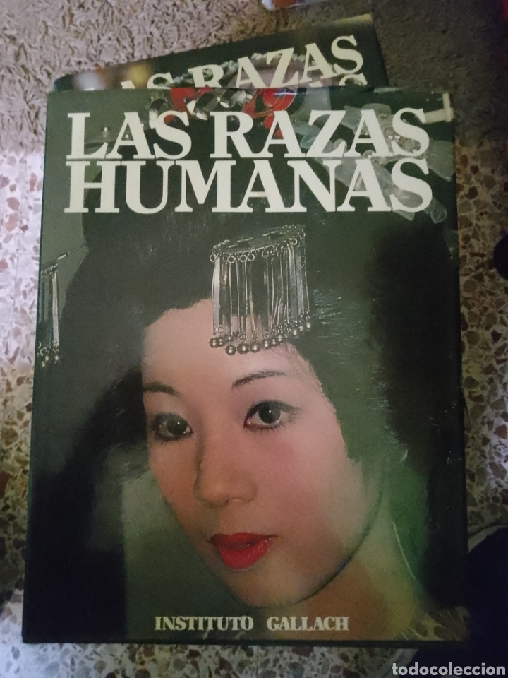 Libros de segunda mano: Las razas humanas, instituto Gallach 4 TOMOS - Foto 1