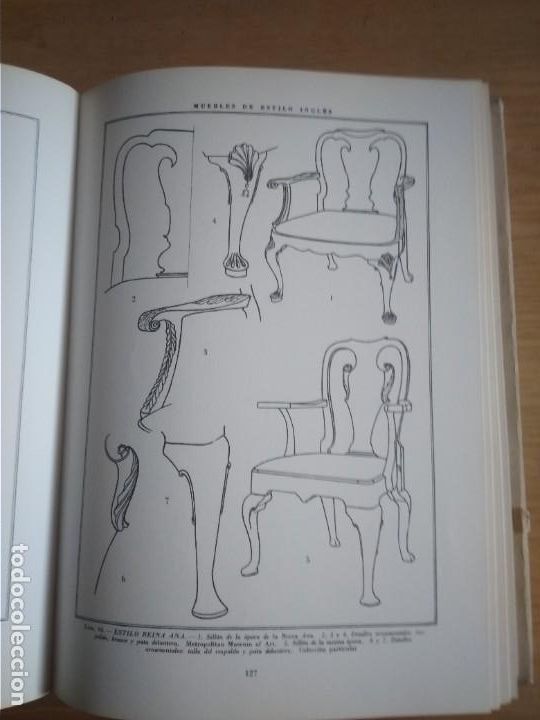 Libros de segunda mano: MUEBLES DE ESTILO INGLES DE JOSE CLARET RUBIRA - Foto 3