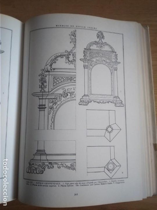 Libros de segunda mano: MUEBLES DE ESTILO INGLES DE JOSE CLARET RUBIRA - Foto 5