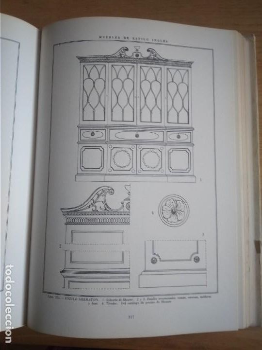 Libros de segunda mano: MUEBLES DE ESTILO INGLES DE JOSE CLARET RUBIRA - Foto 6
