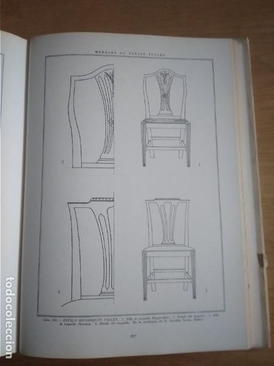 Libros de segunda mano: MUEBLES DE ESTILO INGLES DE JOSE CLARET RUBIRA - Foto 7
