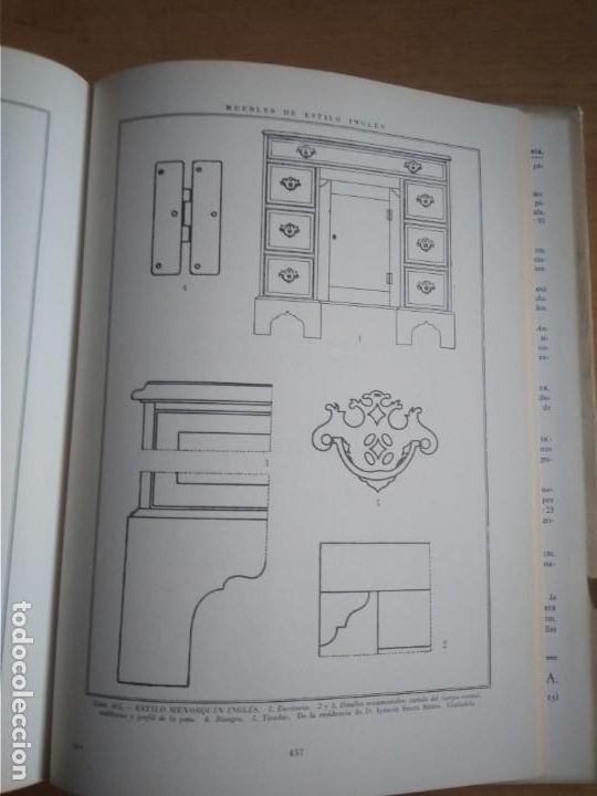 Libros de segunda mano: MUEBLES DE ESTILO INGLES DE JOSE CLARET RUBIRA - Foto 8