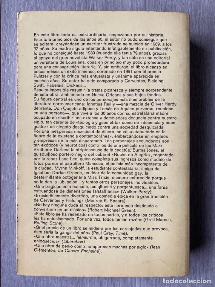 Libros de segunda mano: LA CONJURA DE LOS NECIOS / Kennedy - Foto 3
