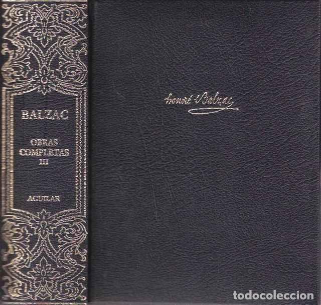 Libros de segunda mano: Obras completas III - Balzac, Honor&eacute; de - Foto 1