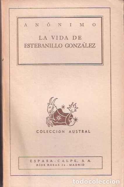 Libros de segunda mano: La vida de Estebanillo Gonz&aacute;lez - An&oacute;nimo - Foto 1