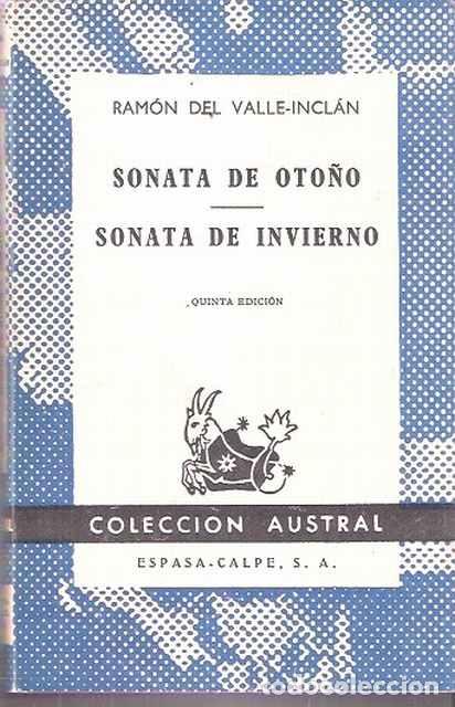 Libros de segunda mano: Sonata de oto&ntilde;o. Sonata de invierno - Valle-Incl&aacute;n, Ram&oacute;n del - Foto 1