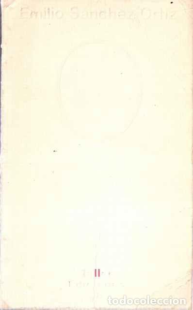 Libros de segunda mano: O - S&aacute;nchez Ortiz, Emilio - Foto 1