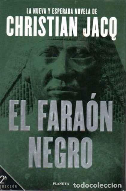 Libros de segunda mano: El Fara&oacute;n negro - Jacq, Christian - Foto 1