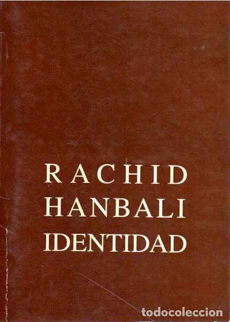 Libros de segunda mano: Rachid Hanbali. Identidad - AA.VV. - Foto 1