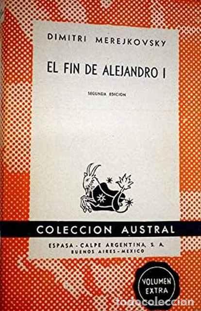 Libros de segunda mano: El fin de Alejandro I - Merejkovski, Dmitri - Foto 1