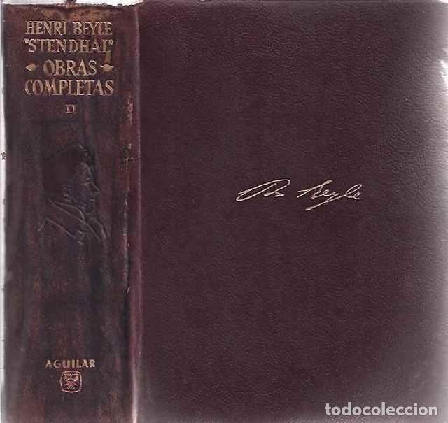 Libros de segunda mano: Obras Completas. Tomo II - Stendhal, Henri Beyle - Foto 1