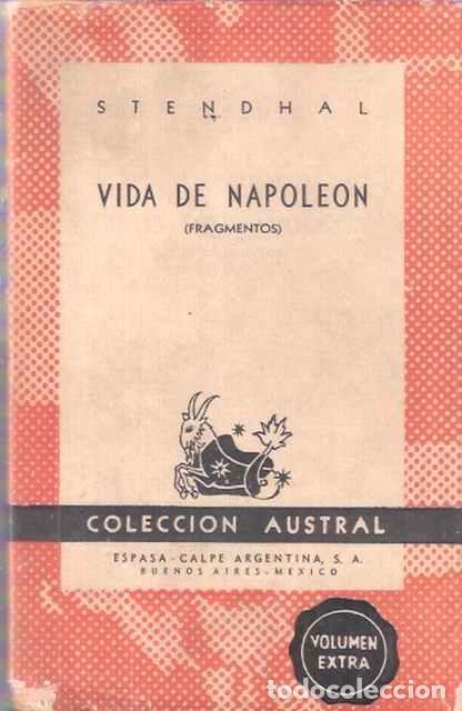 Libros de segunda mano: Vida de Napole&oacute;n (fragmentos) - Sthendal - Foto 1