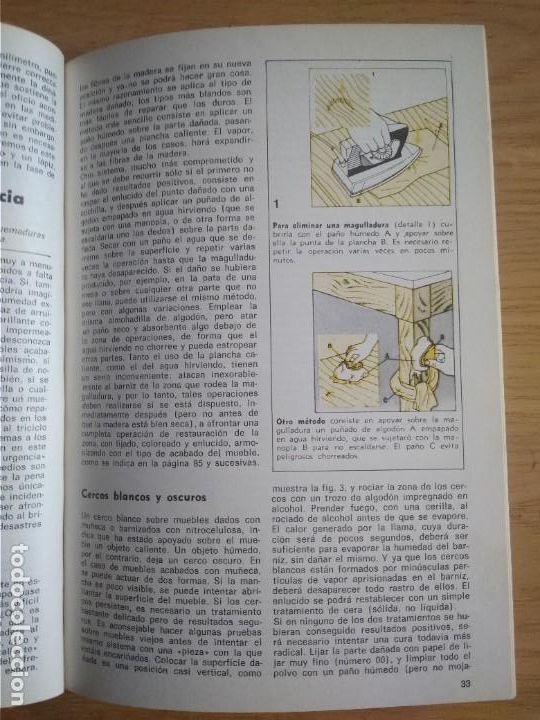 Libros de segunda mano: REPARACION Y CONSTRUCCION DE MUEBLES , VOLUMENES 1 y 2 - Foto 2