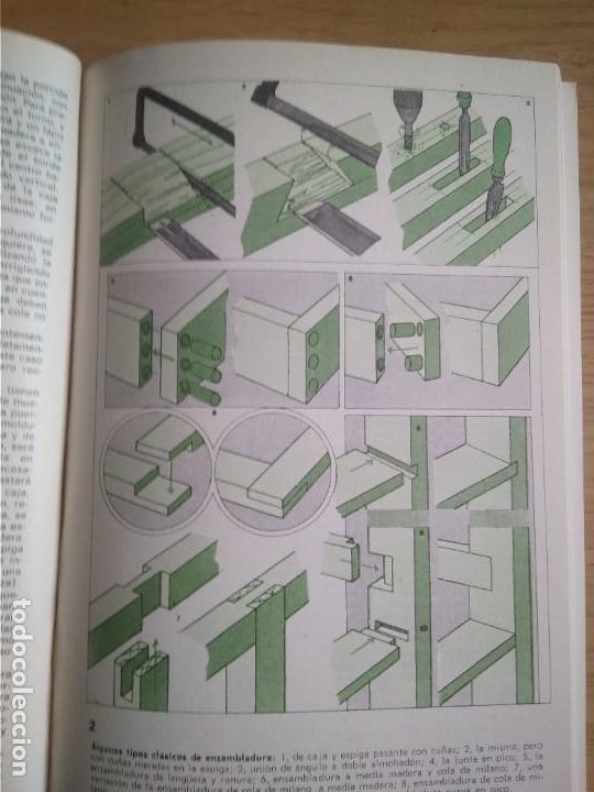 Libros de segunda mano: REPARACION Y CONSTRUCCION DE MUEBLES , VOLUMENES 1 y 2 - Foto 6