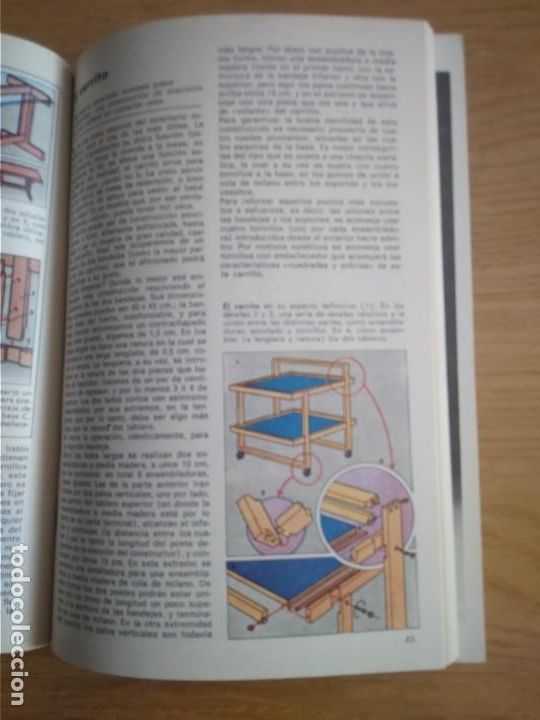 Libros de segunda mano: REPARACION Y CONSTRUCCION DE MUEBLES , VOLUMENES 1 y 2 - Foto 8