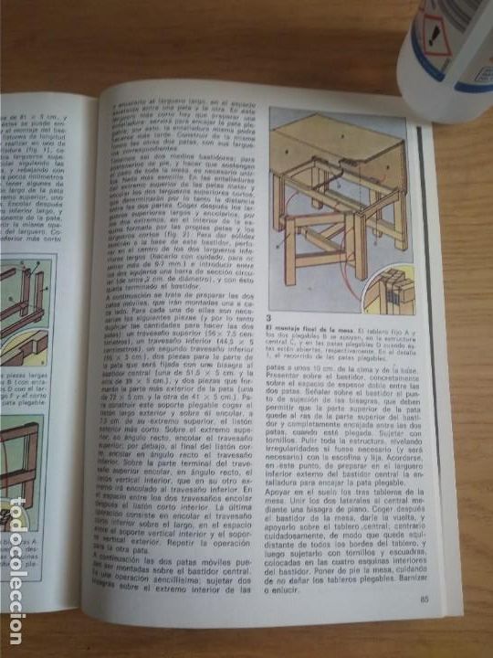 Libros de segunda mano: REPARACION Y CONSTRUCCION DE MUEBLES , VOLUMENES 1 y 2 - Foto 9