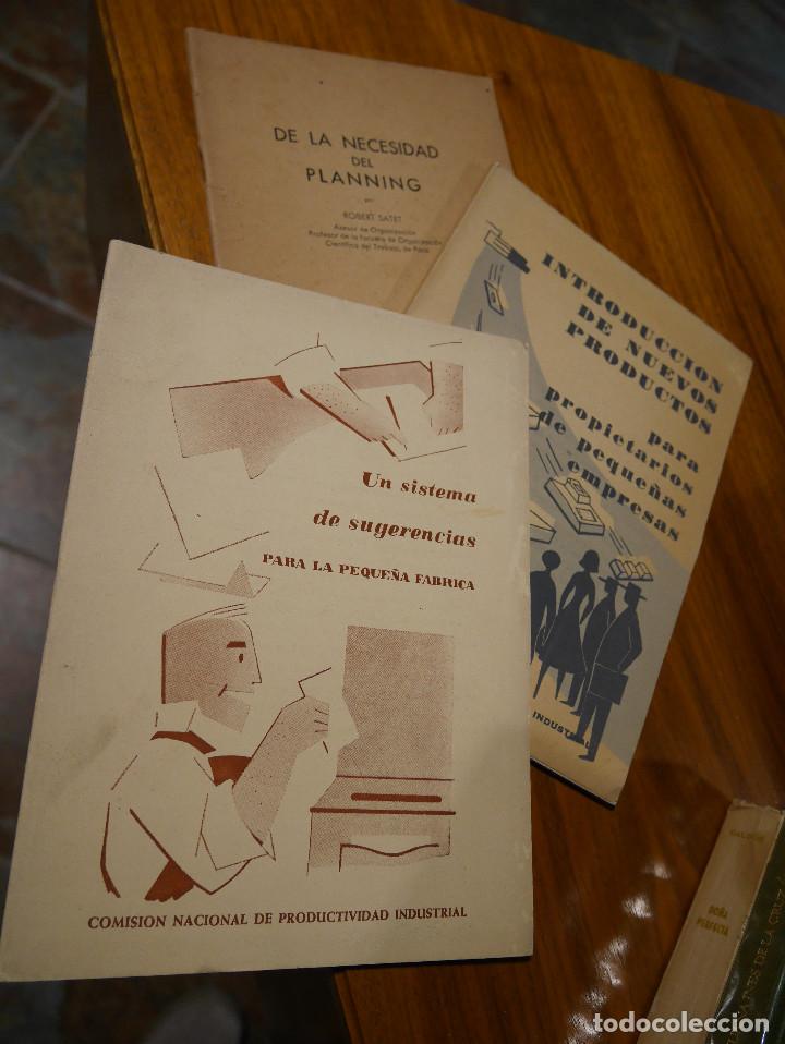 Libros de segunda mano: 3 pamfletos comision nacional producci&oacute;n industrial peque&ntilde;a empresa