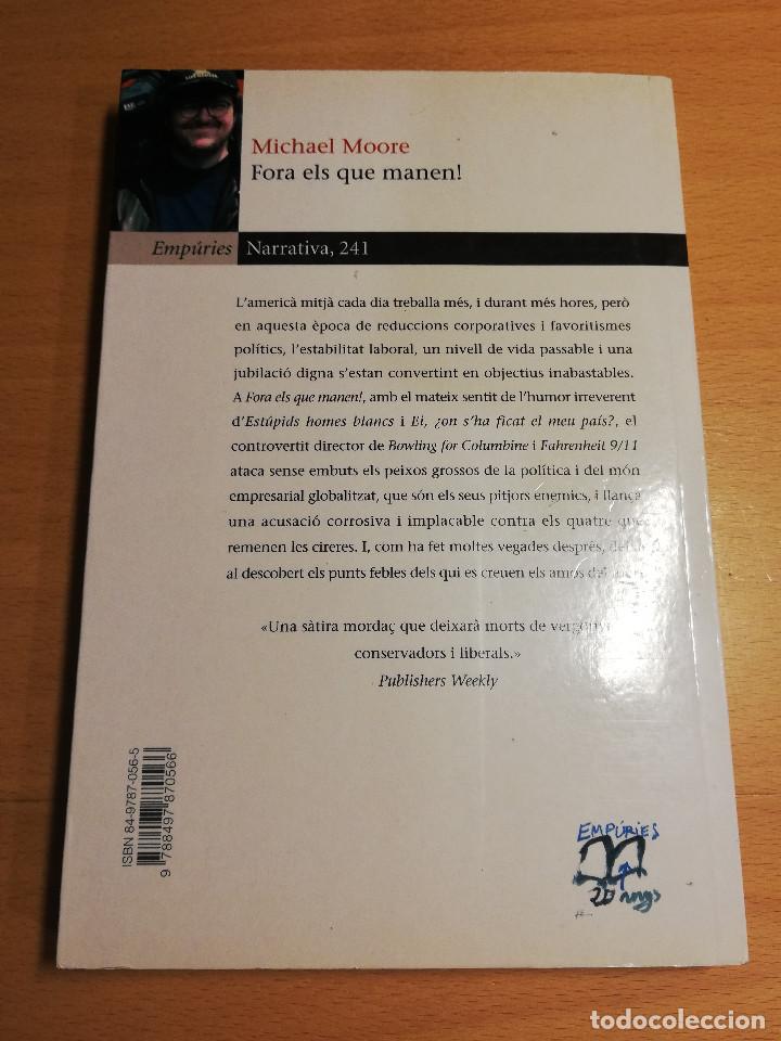 Libros de segunda mano: FORA ELS QUE MANEN! (MICHAEL MOORE) - Foto 5
