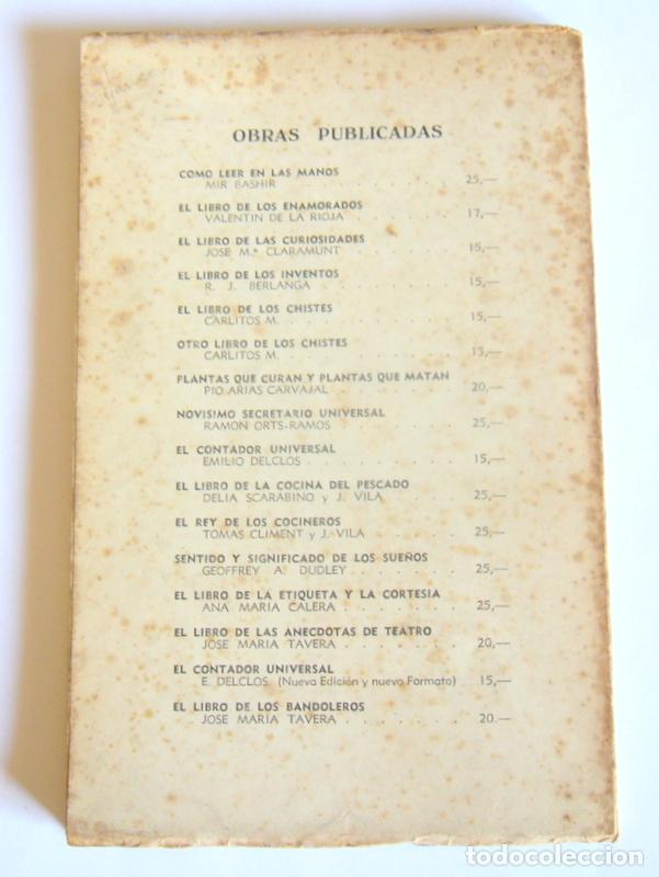 Libros de segunda mano: EL LIBRO DE LAS BRUJAS - JOSE M&ordf; TAVERA - EDITORIAL MAUCCI. 1958 - Foto 2