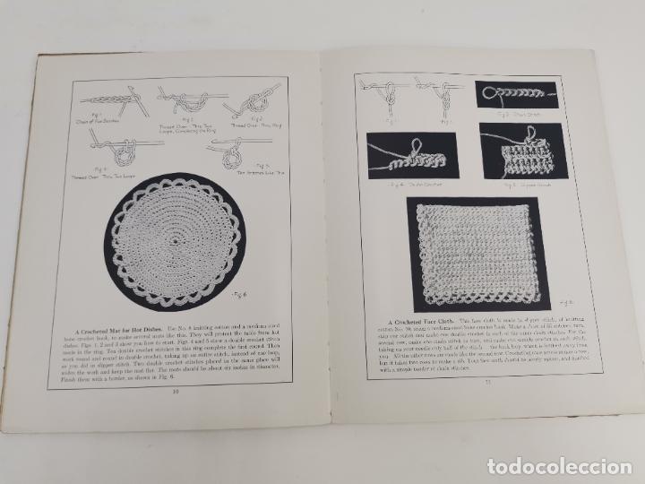 Libros de segunda mano: L-6317. STITCHING CROCHETING KNITTING HOOKED RUG MAKING. ELLA L.LANGENBERG. 1941. - Foto 5