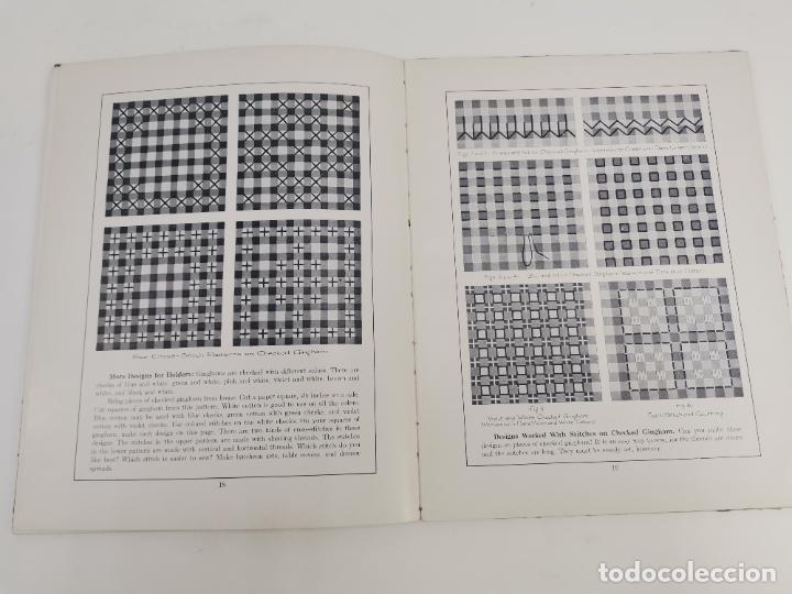 Libros de segunda mano: L-6317. STITCHING CROCHETING KNITTING HOOKED RUG MAKING. ELLA L.LANGENBERG. 1941. - Foto 6