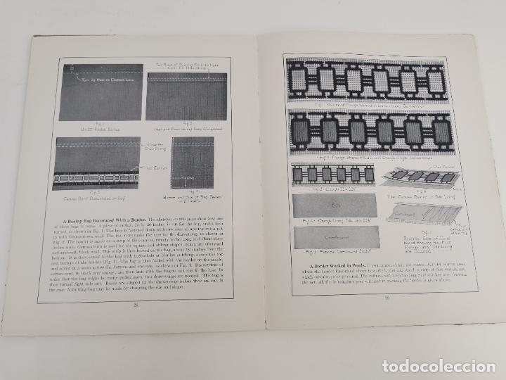 Libros de segunda mano: L-6317. STITCHING CROCHETING KNITTING HOOKED RUG MAKING. ELLA L.LANGENBERG. 1941. - Foto 7