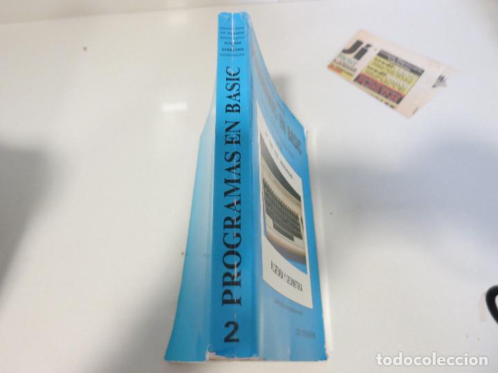 Libros de segunda mano: INFORMATICA Ciento seis programas en Basic VIZMANOS Tomo 2 &Aacute;lgebra y geometrIA PROBLEMAS - Foto 2