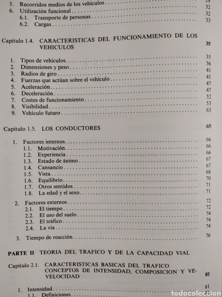 Libros de segunda mano: INGENIERIA DE TRAFICO / ANTONIO VALDES / 1971. DOSSAT - Foto 3