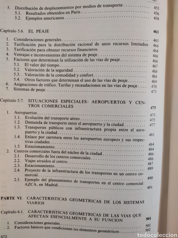 Libros de segunda mano: INGENIERIA DE TRAFICO / ANTONIO VALDES / 1971. DOSSAT - Foto 11